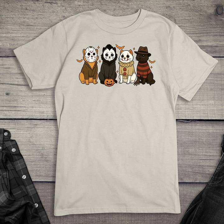 Camiseta de Gatos de Terror para venta al por mayor de Artopia