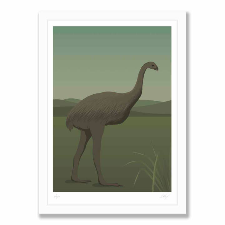 Moa Art Print for wholesale by Hansby Design