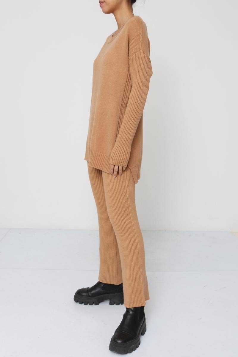 DIX-ONZE - Wholesale Lounge Set - Women's - Ribbed Premium Knit Homewear/Casual Set11