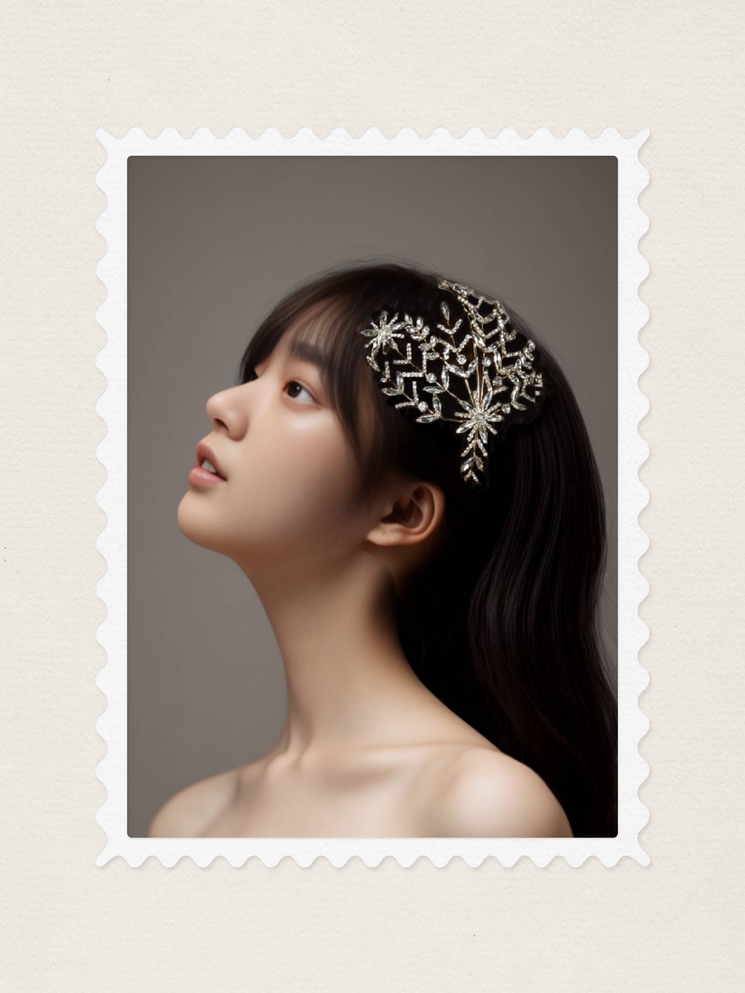 Happy Dream Gifts - Wholesale Fashion Headband - Women's - Crystal Bridal Headband, Crystal Bridal Hairpiece,Gold Crown0