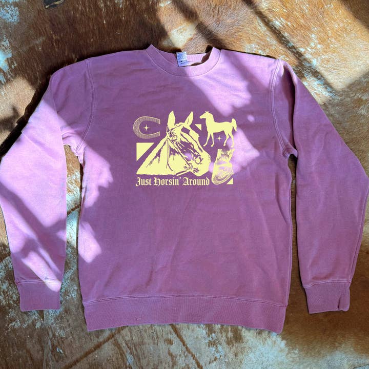 Freddy Tyler Paul - Wholesale Screen Printed T-Shirt - Women's - ‘Horsin’ Around’ Top2