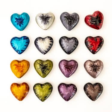 Bunte kleine Herzen 3,5 cm für den Großhandel von Tilnar Art