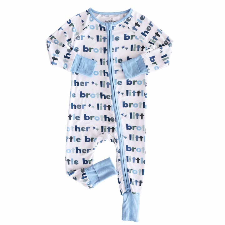 Little Brother Convertible Zip Romper for wholesale by Caden Lane