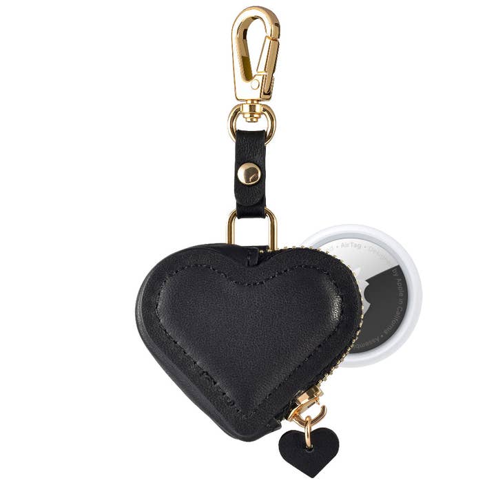 Heart Bag Charm for AirtagĀ® for wholesale by Posh Tech