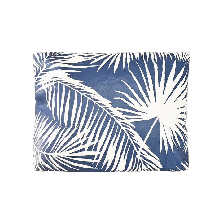 JNBFASHION.COM - Wholesale Pouch - Women's - 100% Coated Tyvek Material Palm Leaves Design Beach Pouch7