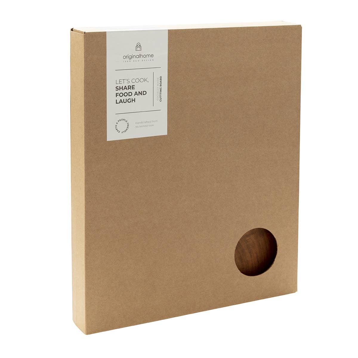 Originalhome – wholesale Skärbräda – Cb Återvunnen Rektangulär Låda1