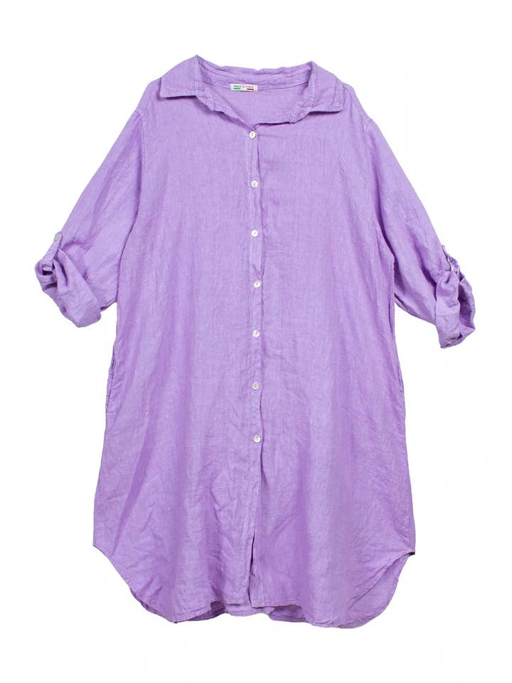 Vestido Elenora em Lilás Roxo por atacado de Caposhie