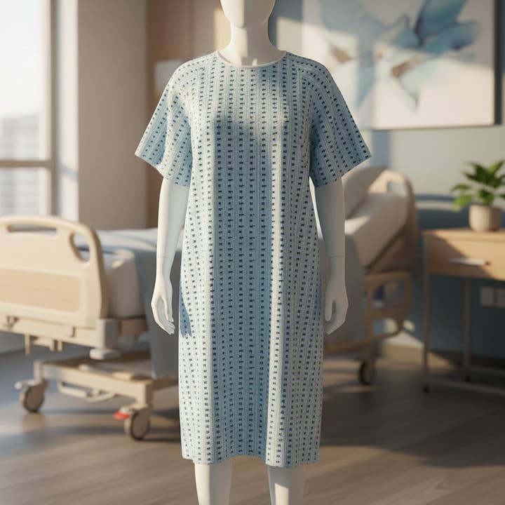 Blouses pour patients pour la vente par Rifz Textiles Inc