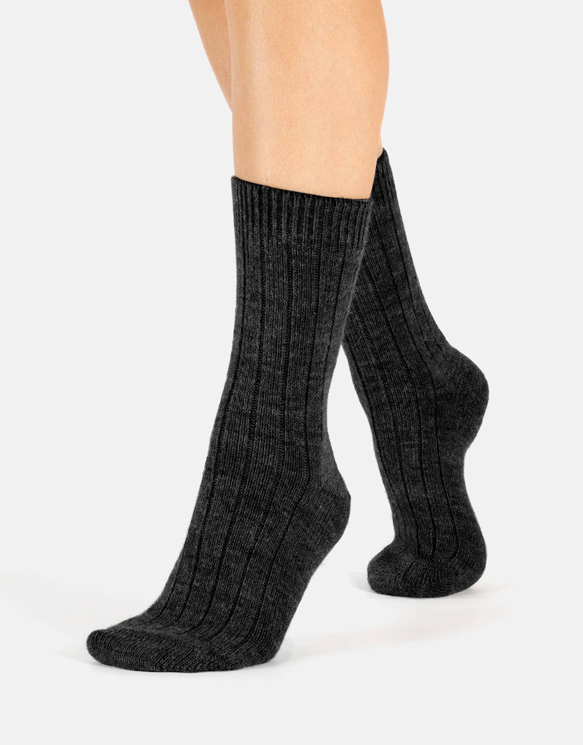 Cette – wholesale Strumpor - Dam – Alpackaullsockor med ribbat mönster, vinterstrumpor13
