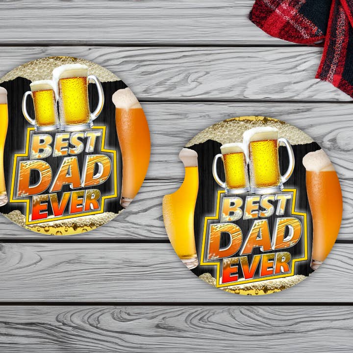 Bedste Far Nogensinde Ølbriketsæt for engroshandel hos Wicked Flower Creations