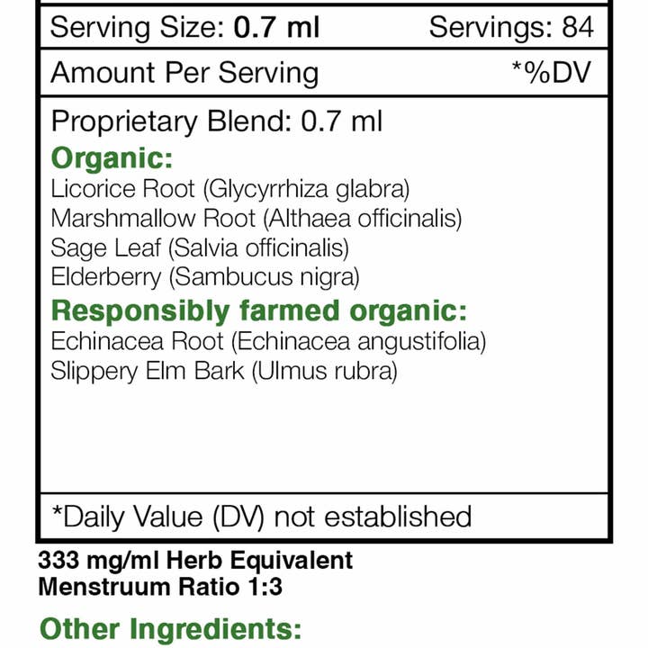 Secrets Of The Tribe - Wholesale Oral Supplement/Vitamin - Throat Soothe. Sore Throat Formula15