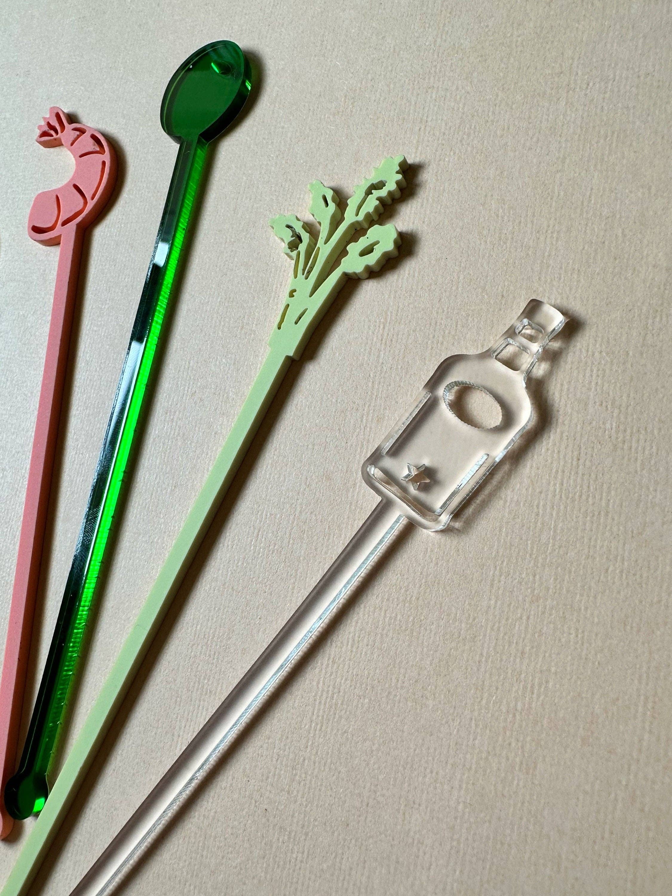 Lucky Lemon Paper Co. - Wholesale Drink Stirrer - Bloody Mary Stir Stick Set3