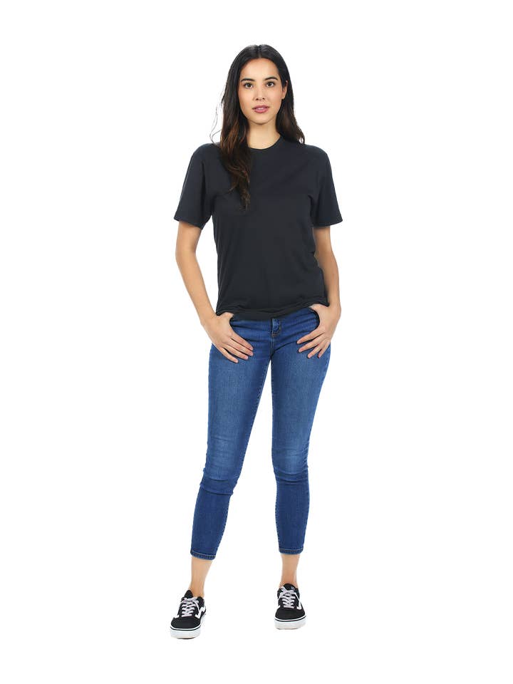 U.S. Apparel - Wholesale T-Shirt - Women's - Unisex Fit Tubular Crew Neck Tee8