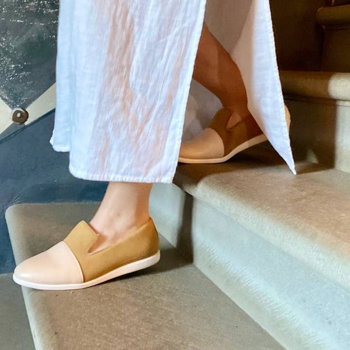 House Loafers | Blush / Cinnamon for wholesale by Dooeys