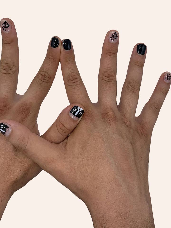 Diamant im Ruff für den Großhandel von Off Color Nails