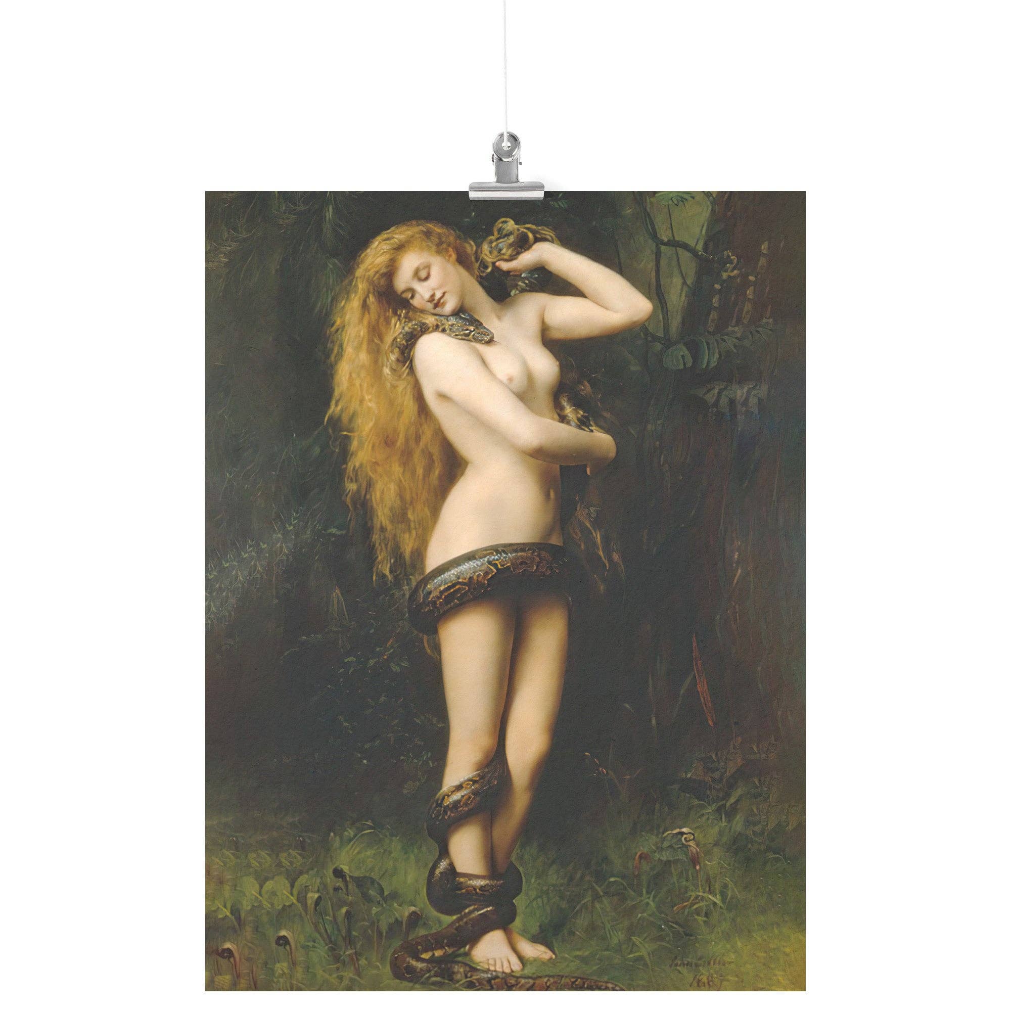 Bleak Boutique - Wholesale Poster - "Lilith" by John Collier Matte Poster4