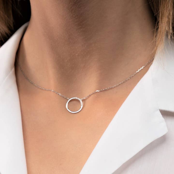 Circle Necklace for wholesale by Diat