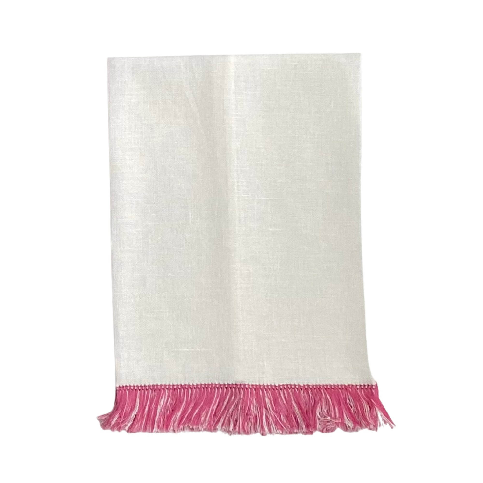 Garden Folly Fine Linens - Wholesale Hand Towel - Fringe Benefits Linen Guest Towel8