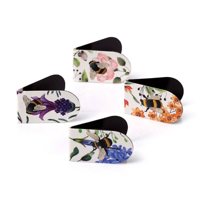 Nibble Distributors Ltd - Wholesale Bookmark - S/4 Nectar Meadows magnetic bookmarks (24)3