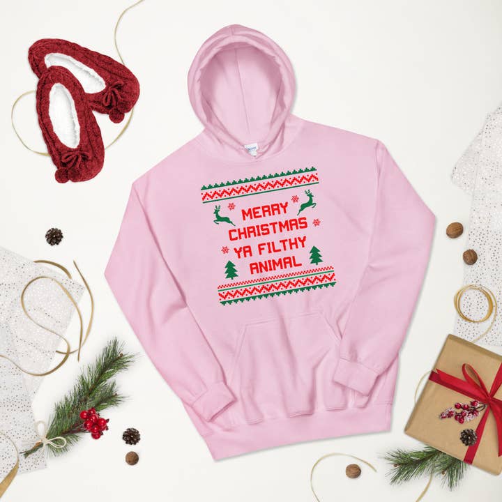 Merry Christmas Filthy Animal Alpine Hoodie Merry Christmas Filthy Animal Alpine Hoodie
