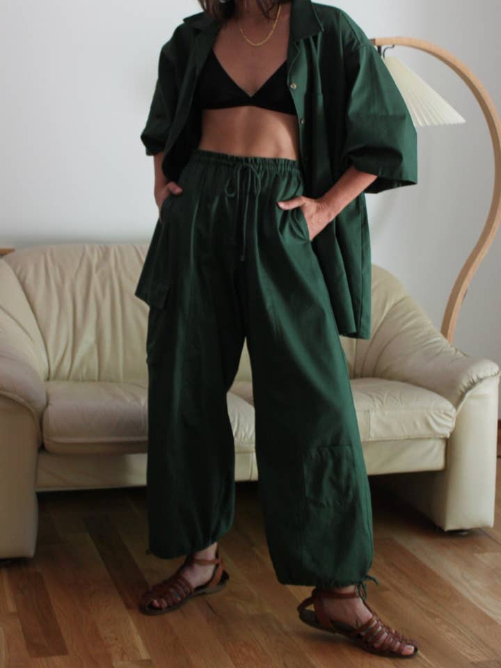 Na Nin - Wholesale Pants - Women's - Cooper French Twill Cargo Pant