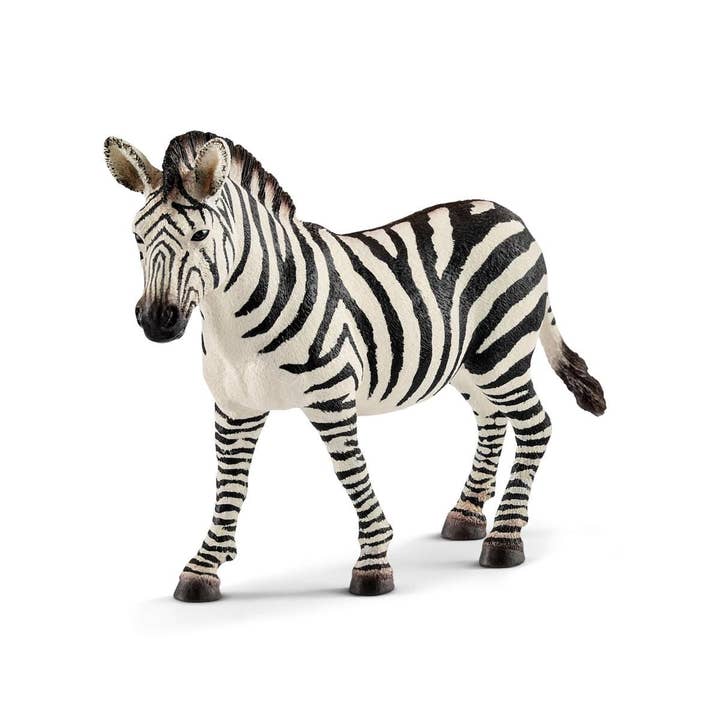 Schleich - Wholesale Figurine Toy - Kids - Zebra, Female Safari Animal Toy