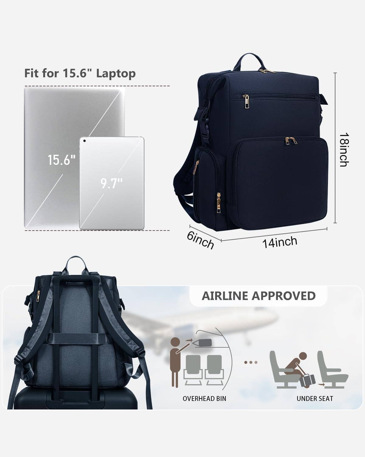 wandf - Wholesale Diaper Bag - Baby - CEI-CEI Neoprene Diaper Bag Backpack with Changing Pad39