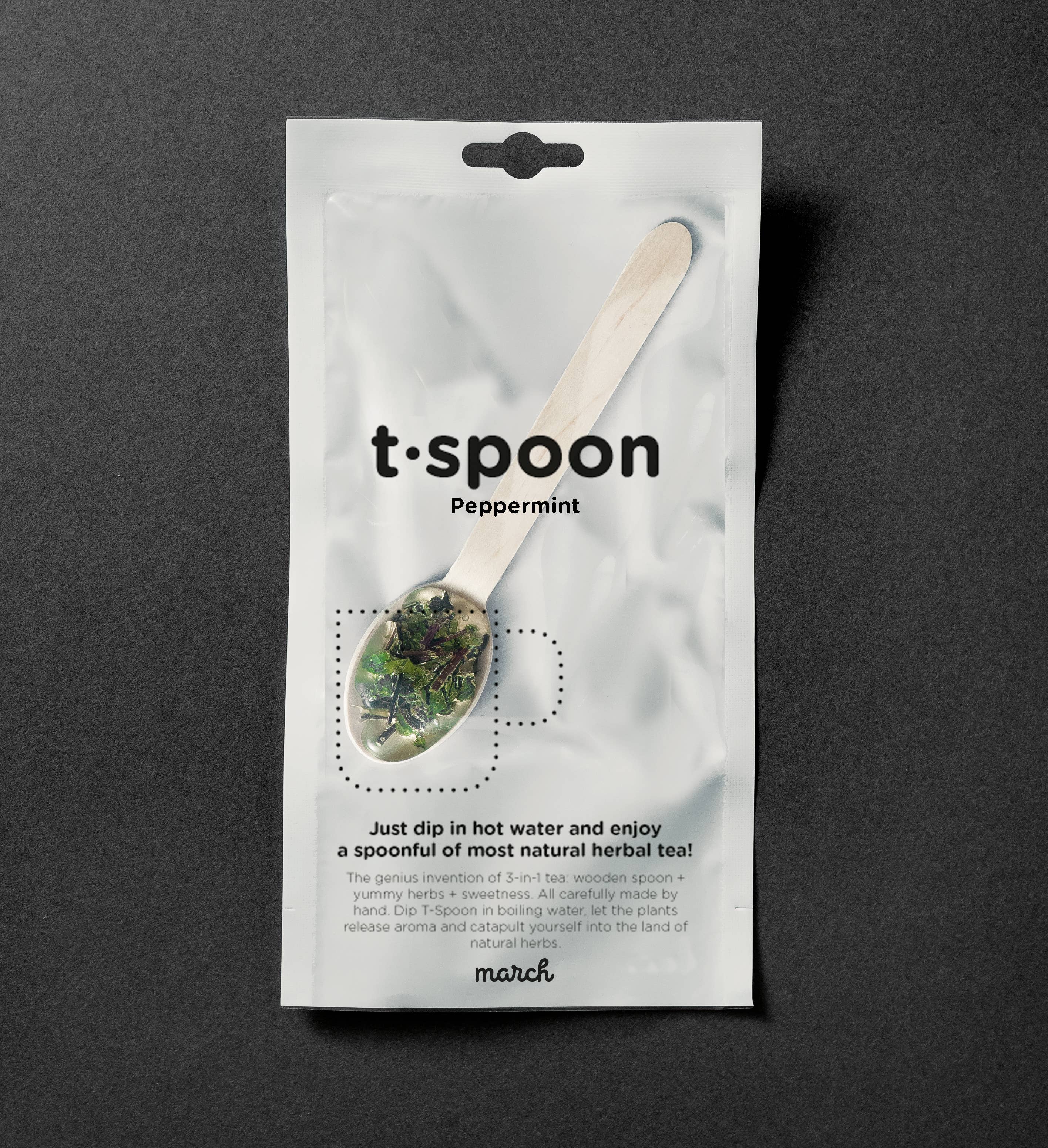 March - Wholesale Loose Tea - herbal tea with a spoon x10