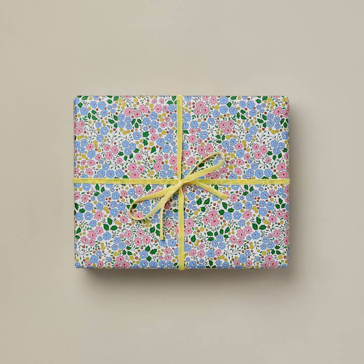 Lucy says I do - Wholesale Flat Wrap - Flourish in Spring – Hand-Drawn Floral Wrapping Paper2