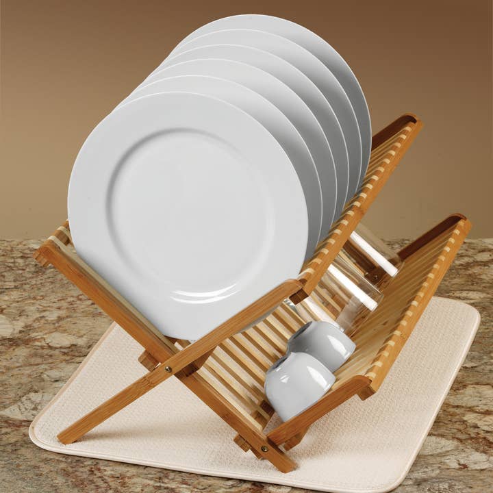 Fox Run Brands - Vente Tapis à vaisselle - Tapis de séchage à vaisselle Envision, crème, 16 « x 18"1