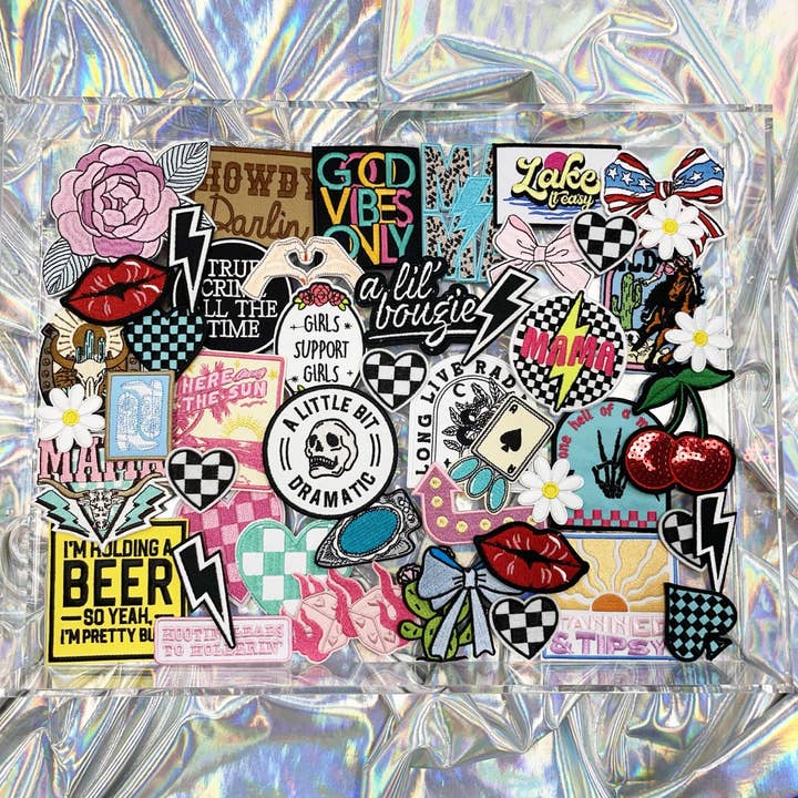 The Crafty Engineer - Wholesale Patch - Pack of 50 Iron-On Patches