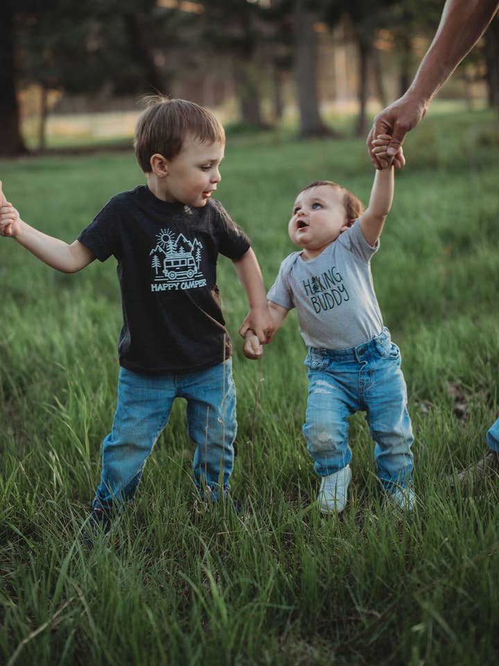 Made of Mountains - Wholesale Bodysuit (Non-Footed) - Baby - Hiking Buddy Onesie1