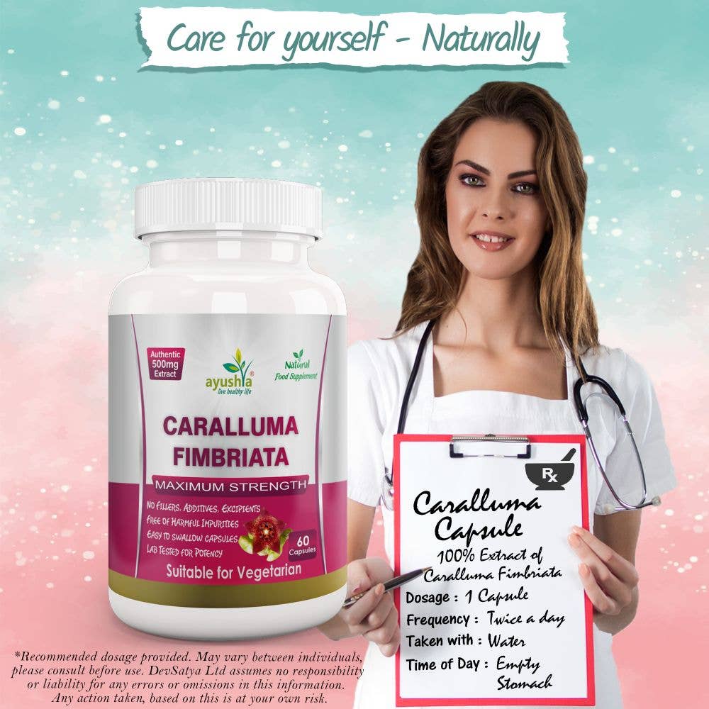 DevSatya Ltd Aushadh, Ayushya, Divyaherb - Wholesale Oral Supplement/Vitamin - Caralluma Fimbriata Capsule6