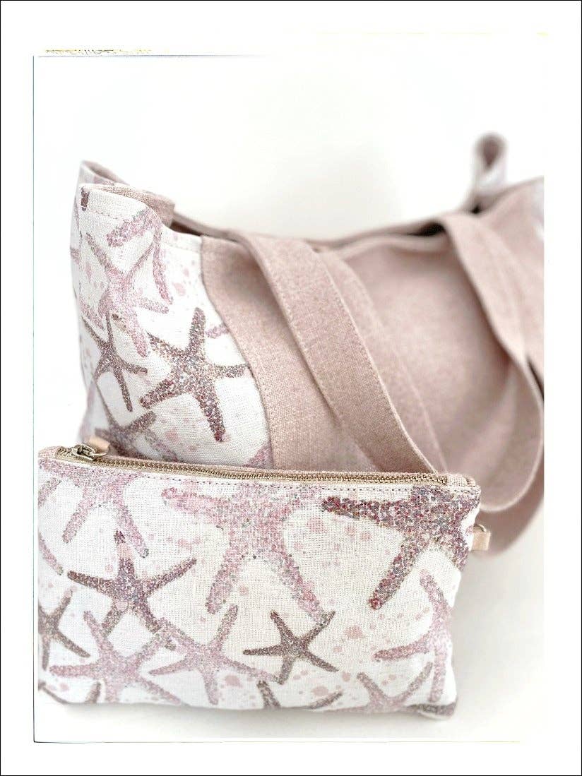 MARTINAS HOME - Wholesale Tote Bag - Women's - HERA LINEN TOTE STARS3