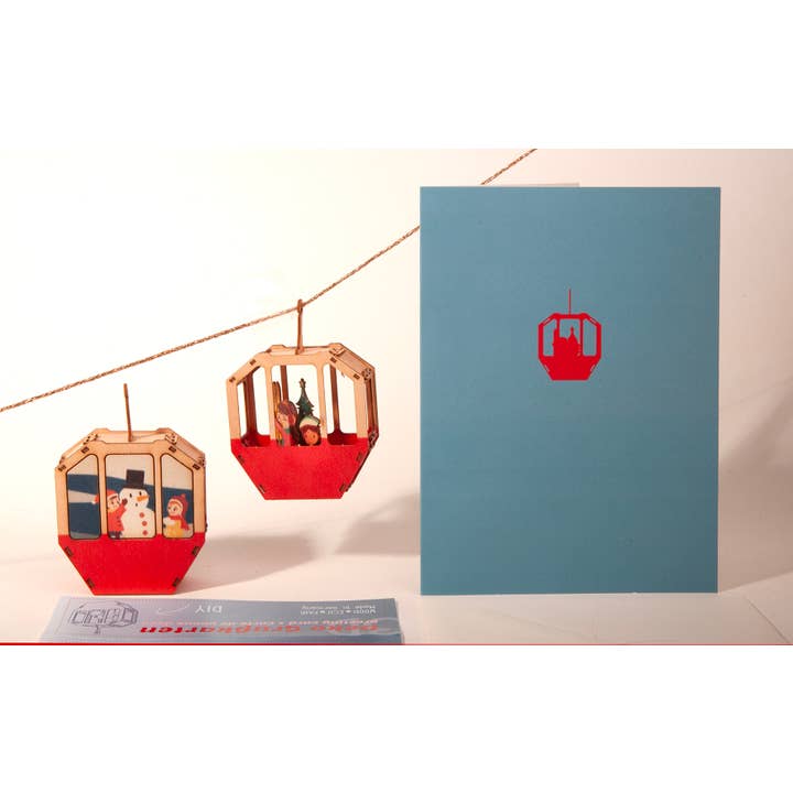 Formes Berlin GbR - Wholesale Christmas Decoration - Gondola 3D decorative greeting card (copy)6