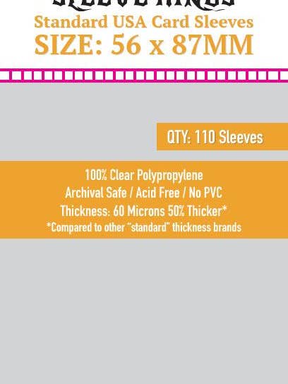 Fundas estándar Sleeve Kings para cartas USA (56 x 87 mm) - SKS-8807 para venta al por mayor de Mayday Games