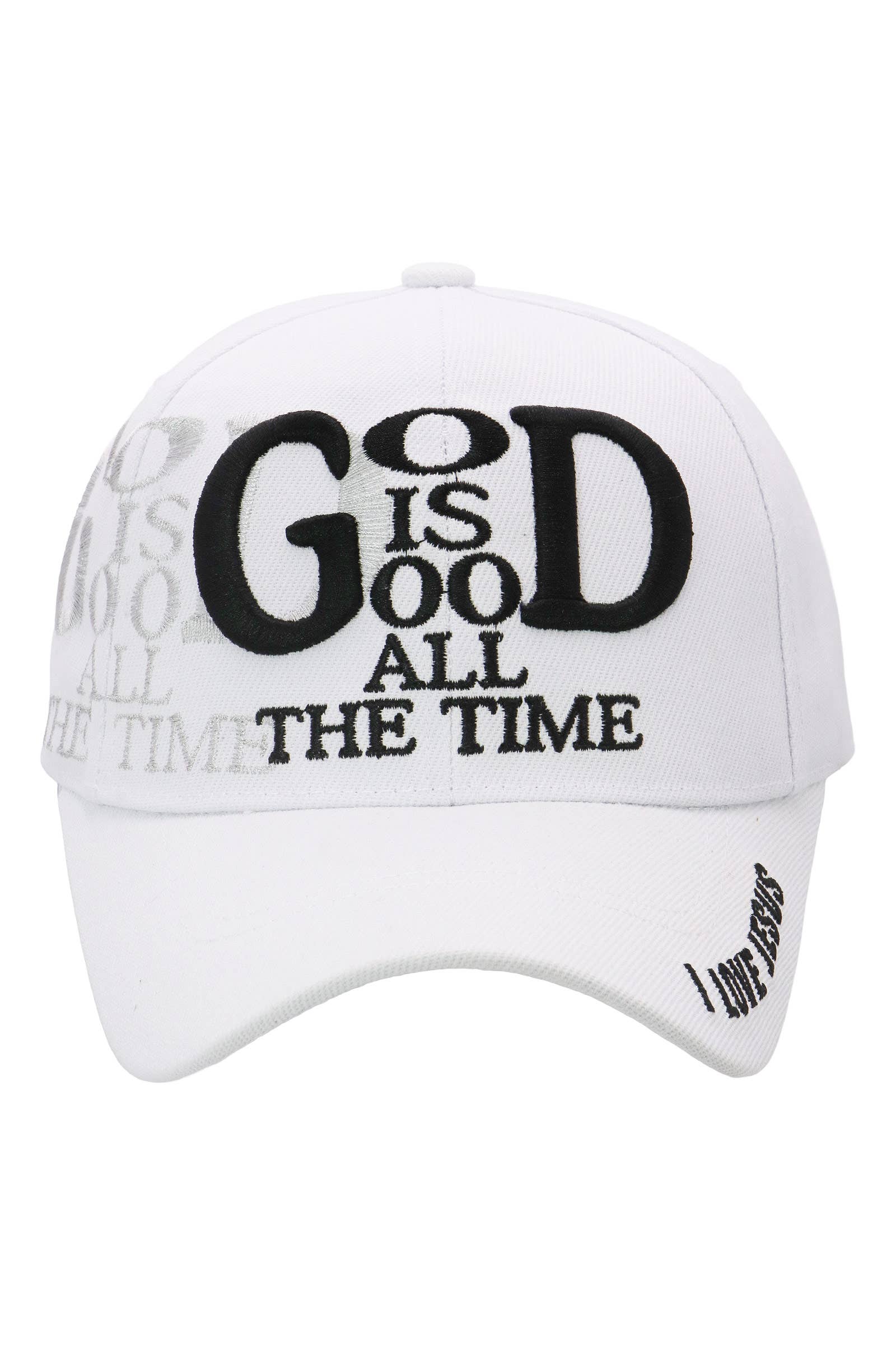 Cap Zone - Wholesale Baseball Cap - Unisex - God Is Good All The Time Jesus Baseball Cap15