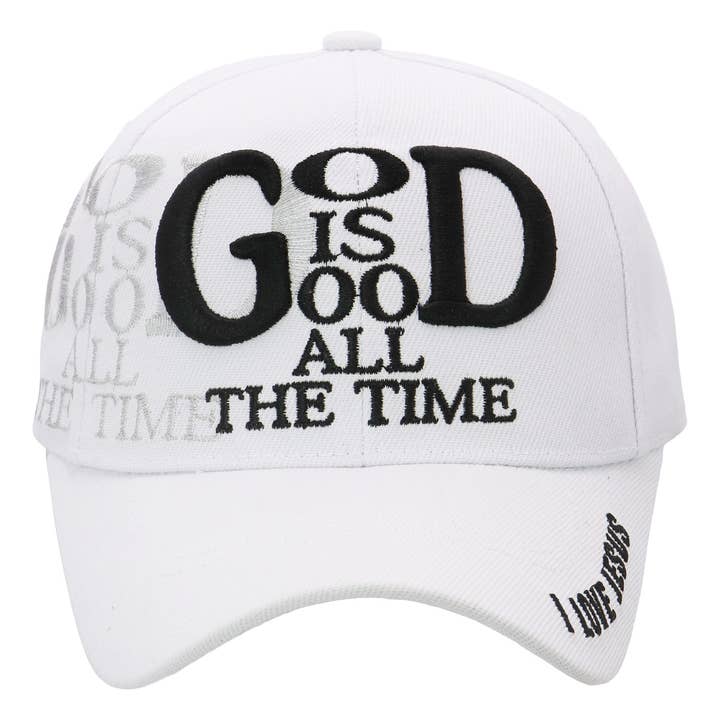 Cap Zone - Wholesale Baseball Cap - Unisex - God Is Good All The Time Jesus Baseball Cap15