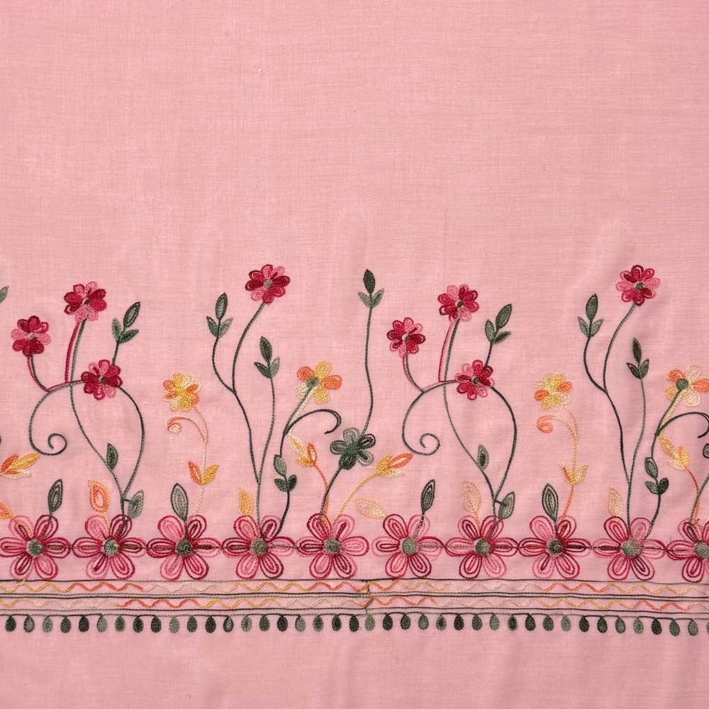 Humble Hilo – Engroshandel Tørklæde - Dame – Humble Hilo Broderet tørklæde/sjal med blomster56