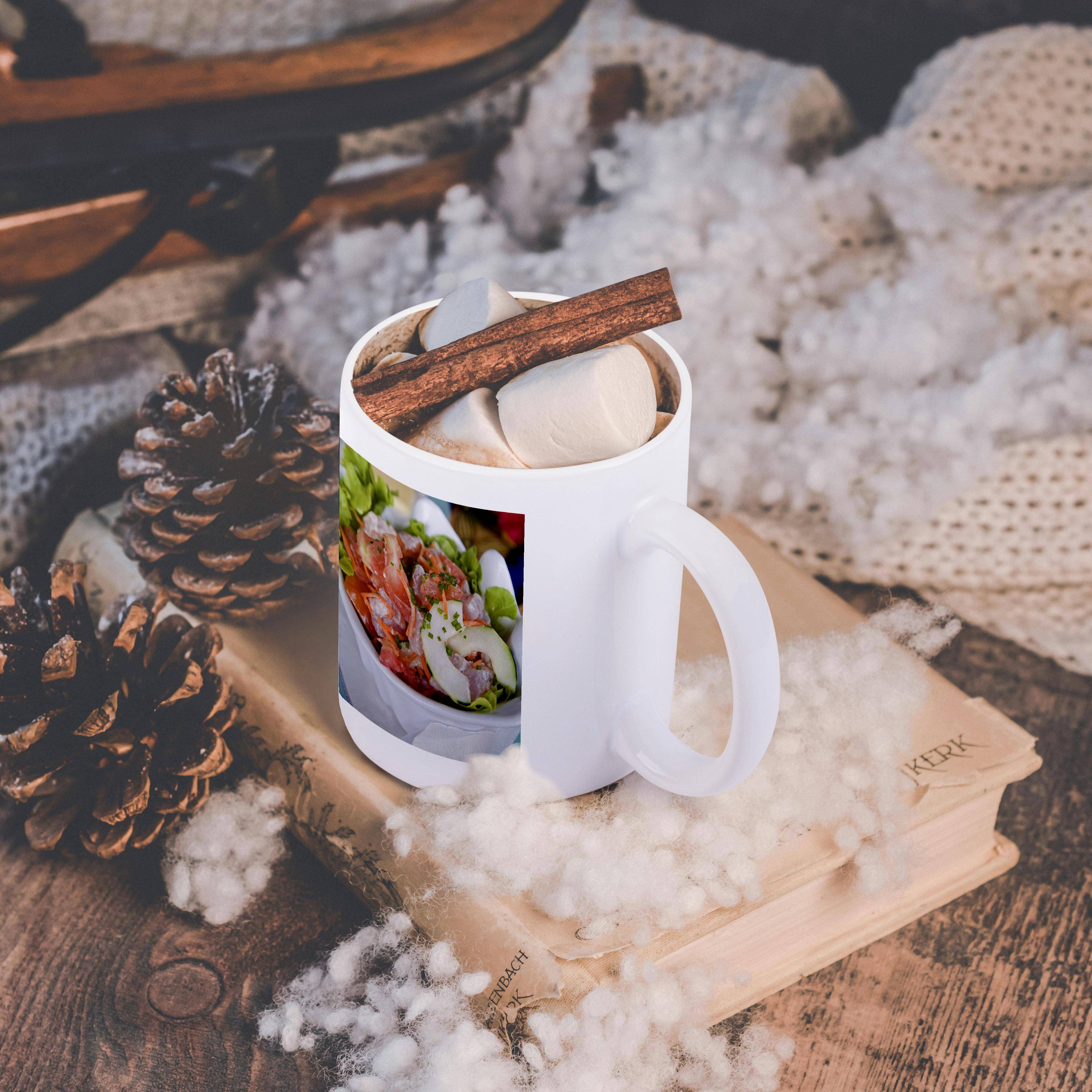 3dRose - Wholesale Coffee Mug - 3dRose, Cuisine, Poisson Cru, Les Tipaniers Hotel, Moorea - OC13 DPB0152 - Douglas Peebles, Mug11