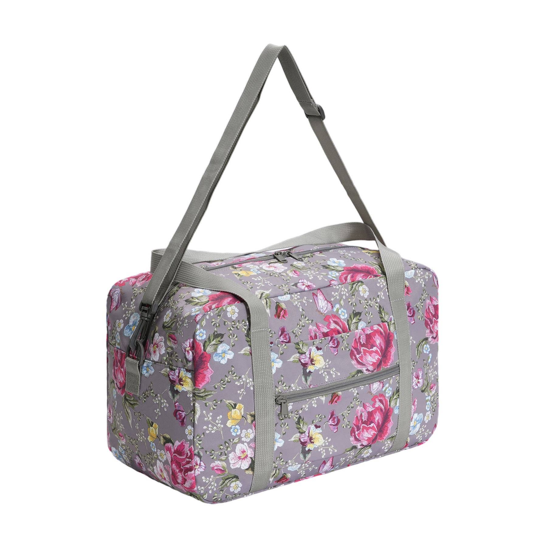 wandf – Saco de viagem - Mulher por atacado – Mala de Viagem Impressa 20L Armazenamento Sob o Assento para Companhias Aéreas39