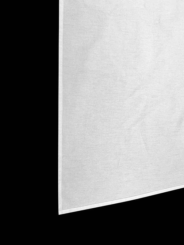 WHITE High-Low Loose Solid Color Split-Joint Tiered Round-Neck Blouses&Shirts Tops for wholesale on Faire6