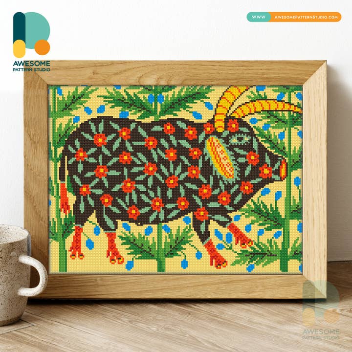 DS2347-120x162 Toro ucraino, kit di pittura a diamante per la vendita all'ingrosso da parte di Awesome Pattern Studio