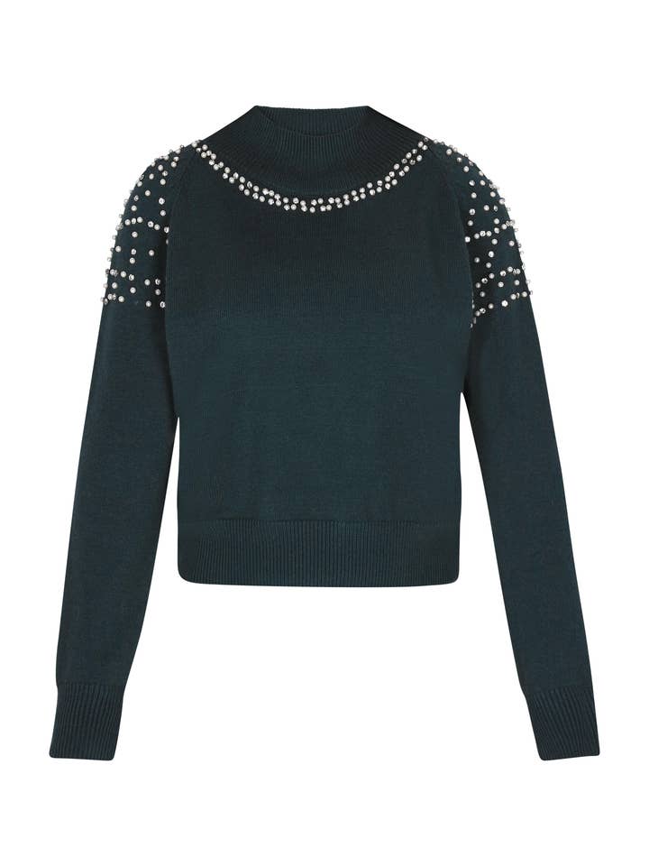 Pull à manches longues pour femme en viscose (11038436) pour la vente par MO Streetwear