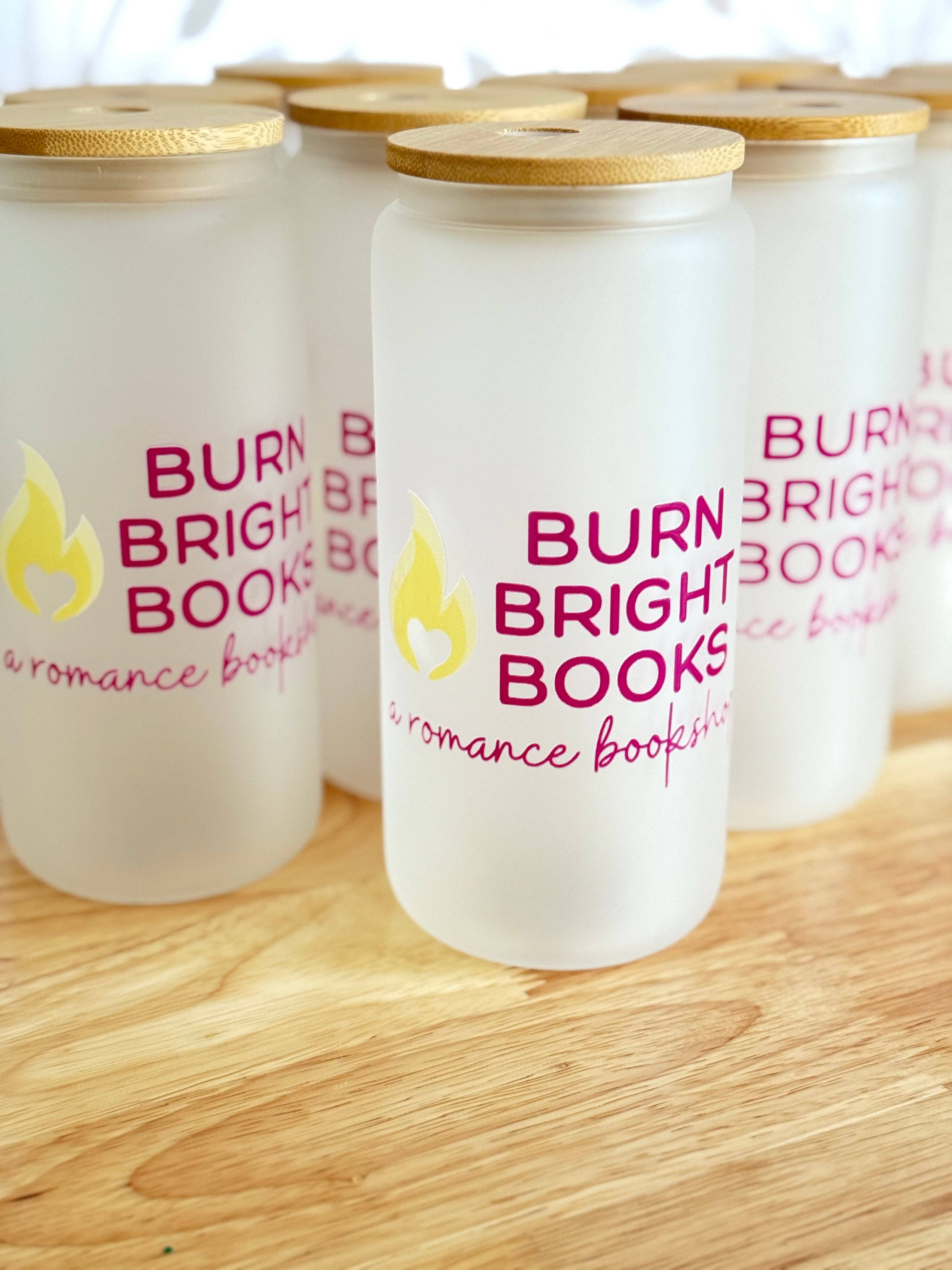 SKS Design Studio - Wholesale Drinking Glass/Cup - CUSTOM LOGO | UVDTF | 20 oz Libbey Can Glass with Bamboo Lid & Straw4