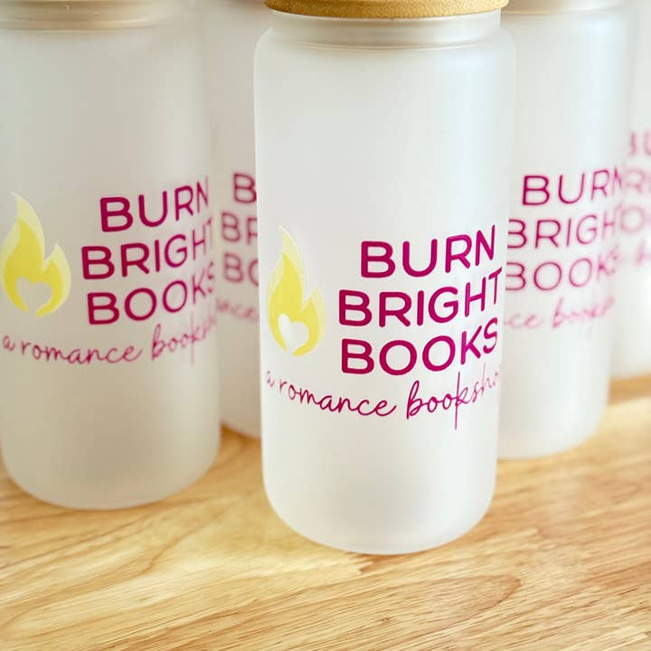 SKS Design Studio - Wholesale Drinking Glass/Cup - CUSTOM LOGO | UVDTF | 20 oz Libbey Can Glass with Bamboo Lid & Straw4