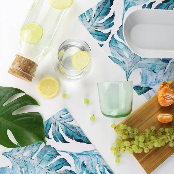 Placemat set of 4-Waimea-46cm x 33cm for wholesale by Escape To Paradise