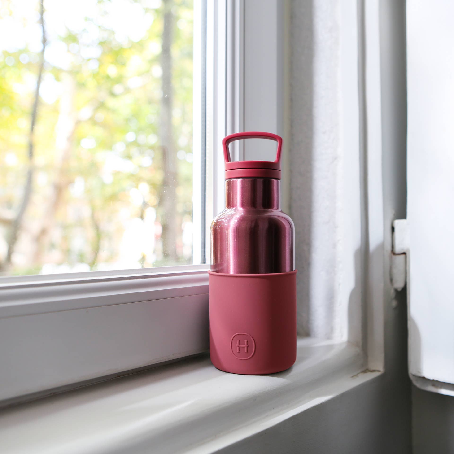 HYDY - Venta al por mayor Botellas de agua - Botella termo Cincin Oro Rosa6