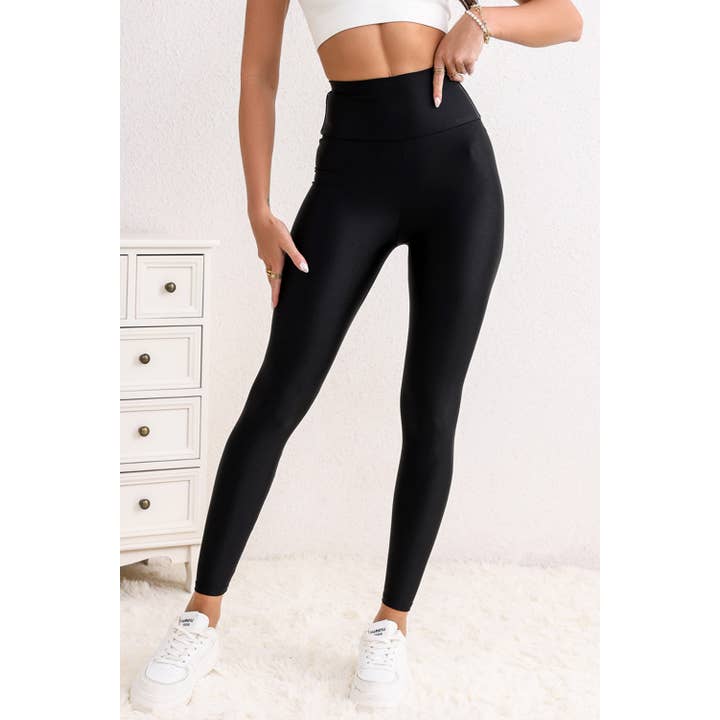 Black High Rise Tight Leggings with Waist Cincher and other Purchase Wholesale legging. Free Returns & Net 60 Terms on Faire trending on Faire.
