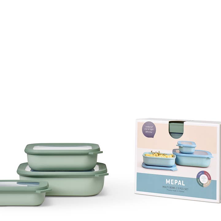 Mepal Cirqula 3/ST Rct Shlw N-Jade for wholesale by Port-Style Enterprises Inc.